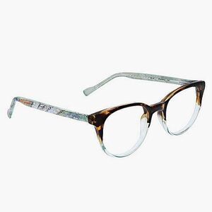 New VERA BRADLEY Citrus Paisley Tamara Reading Glasses +1.0 With Soft Ca…